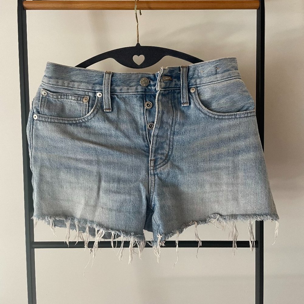 Madewell Women's Relaxed Fit Jean Shorts